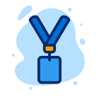 Šnůrky na krk, přívěšky