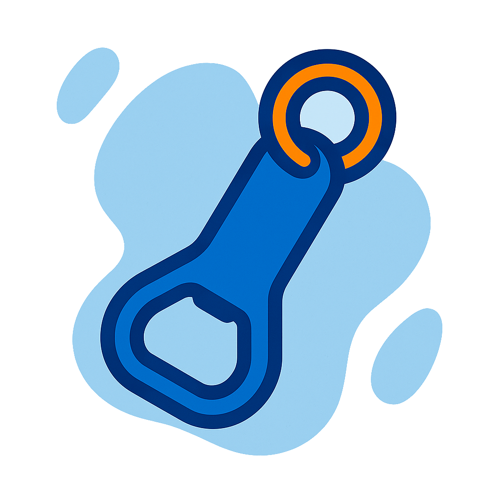 Přívěšky, otvíráky, vývrtky