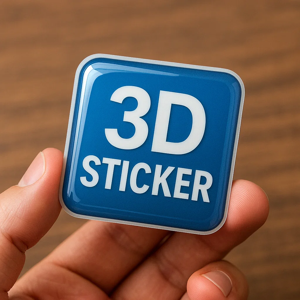 3D samolepka